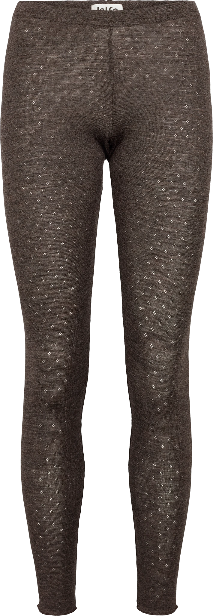 Mokka - Merino - Leggings - Eyelet
