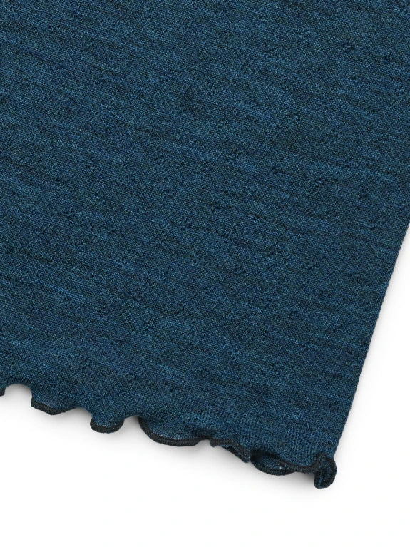 Petrol - Merino - Peysa - Wrap