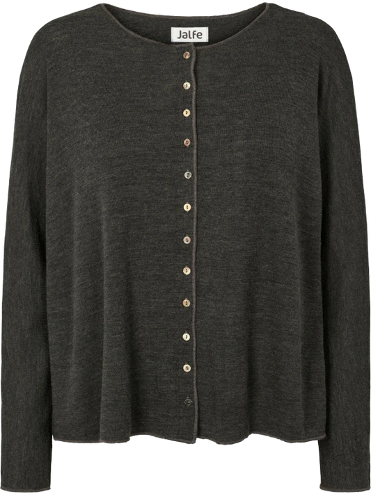 Anthracite - Merino - Peysa - Cardi