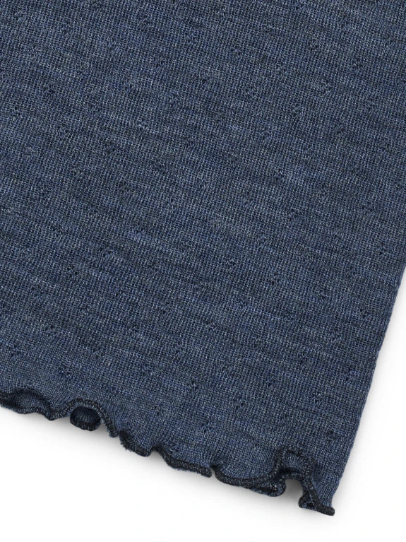 Denim - Merino - Peysa - Wrap