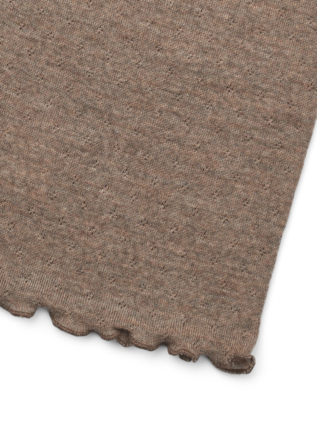 Brown - Merino - Peysa - Wrap