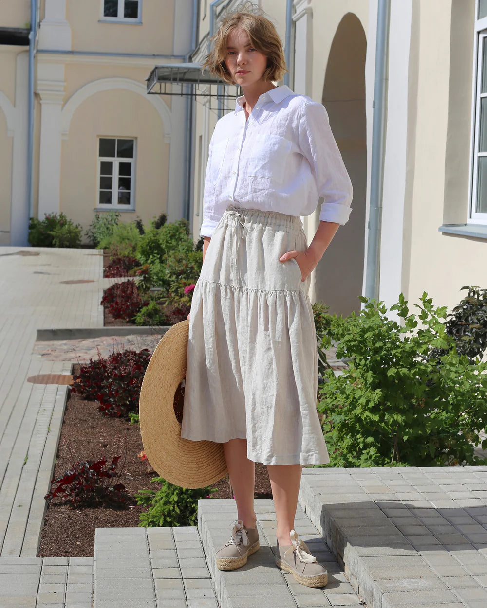 Seville - Linen - Skirt