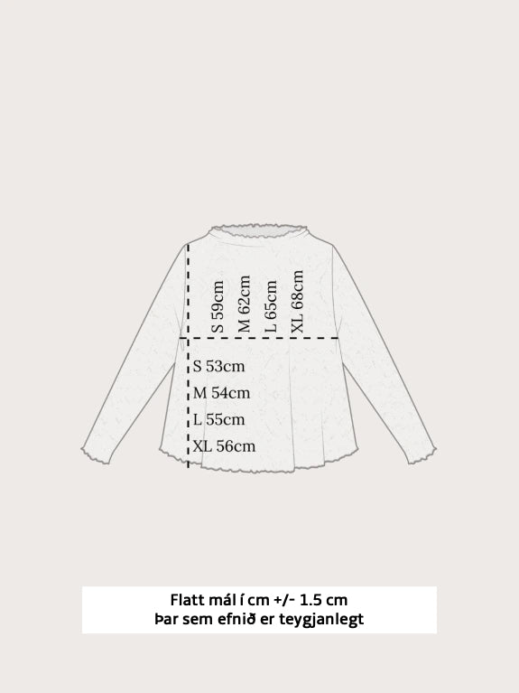 Petrol - Merino - Peysa - Jacquard