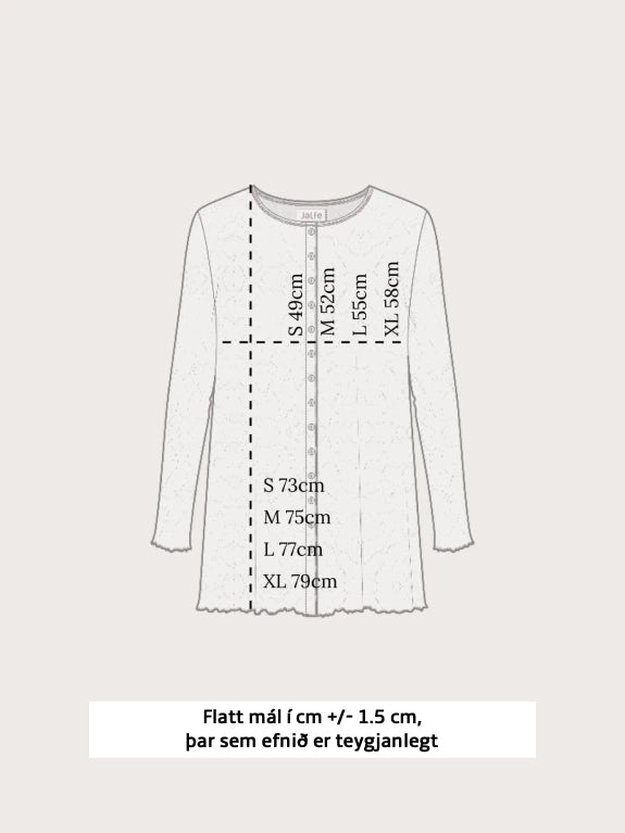 Mokka - Merino - Peysa - Jacquard - op