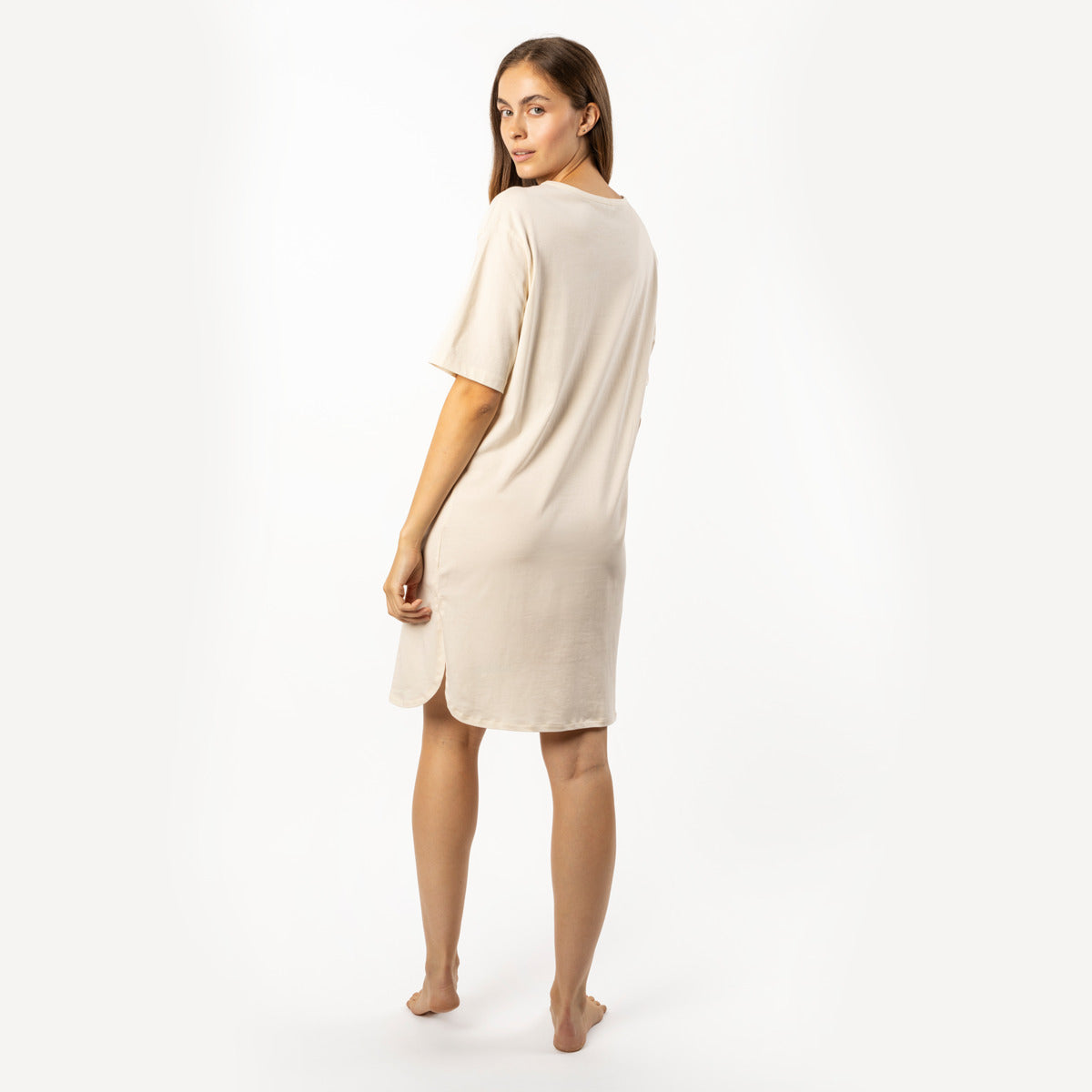 Berit - Bómull - Náttkjóll