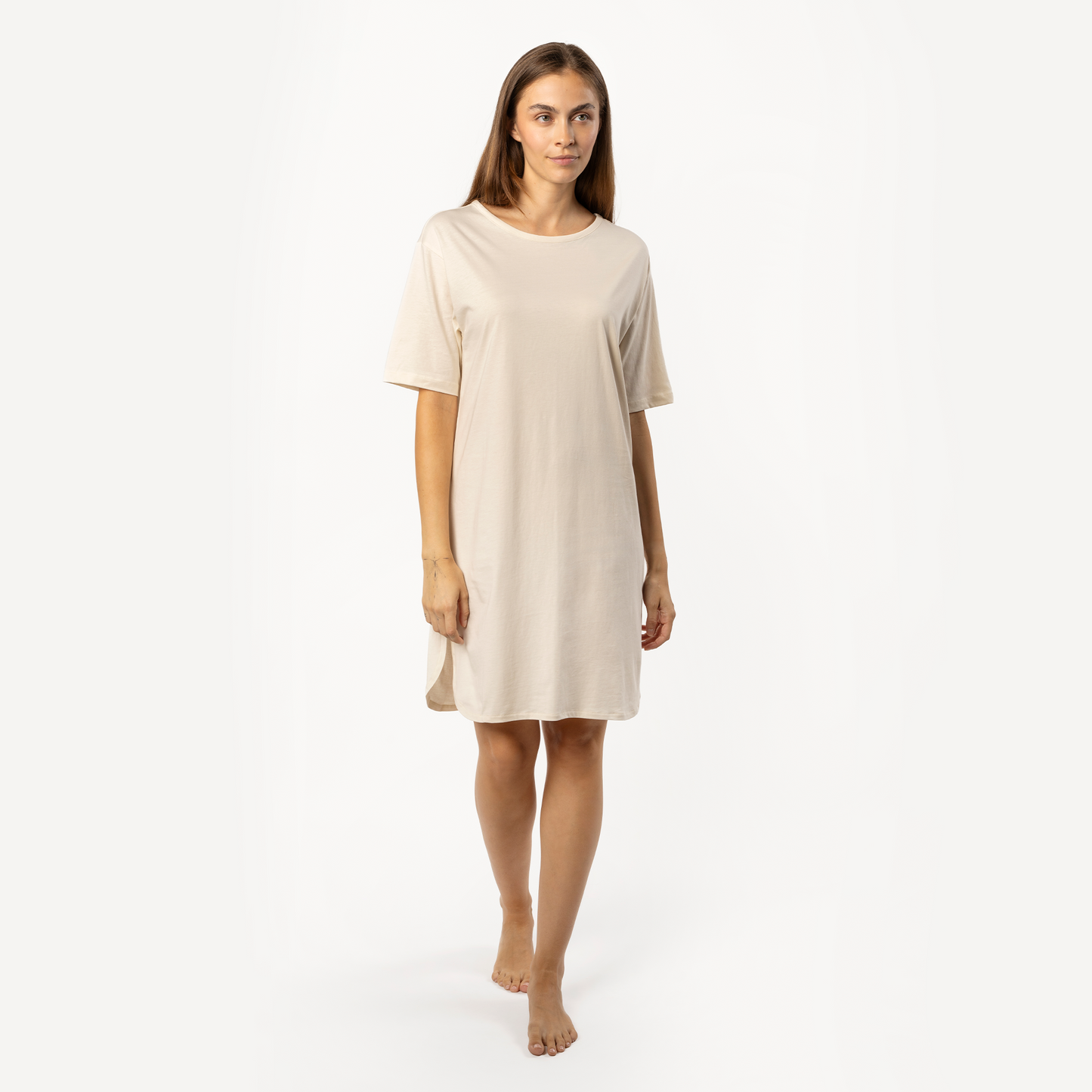 Berit - Bómull - Náttkjóll