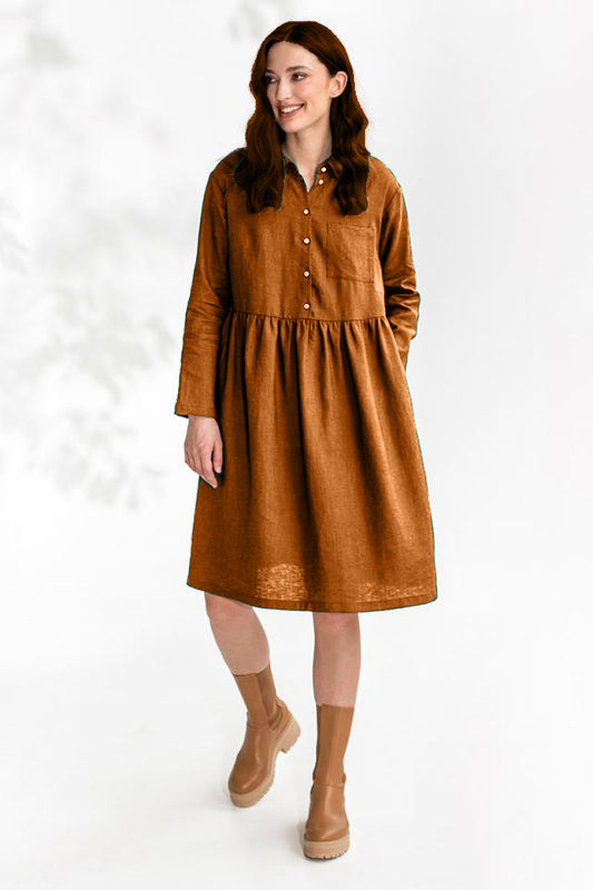 Nesso-2 - Linen - Dress 