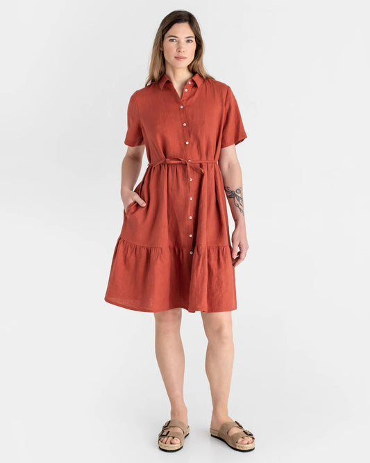 Petra - Linen - Dress 