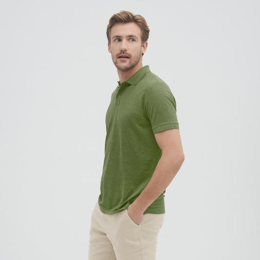 Ole - Linen - Poloshirt 