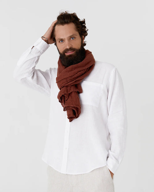 Scarf-12 - Linen