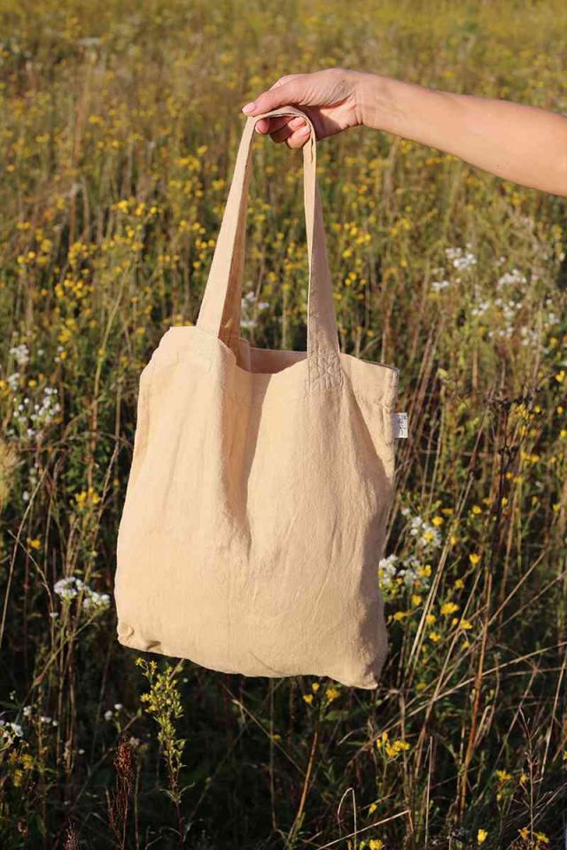 Tote bag-10 - Linen - Smaller